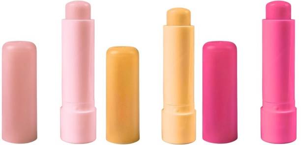 MINARA Flavored Lip Balm Peach Perfect + Mango Muse + Berry Blush