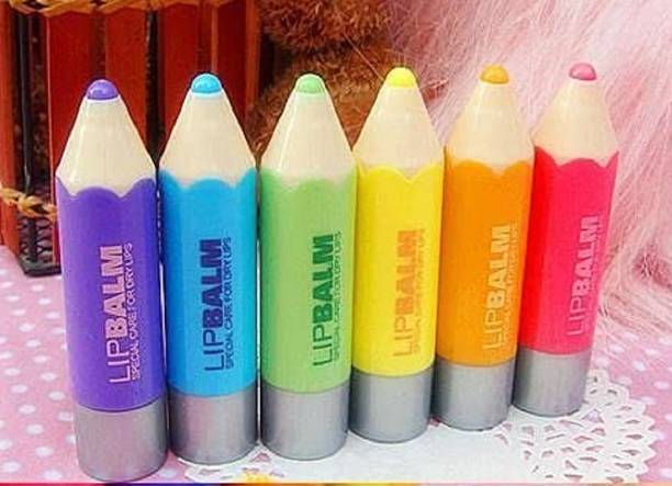 FELICECHIARA Moisturizing Lipstick Anti-drying Hydration Lip Care Multicolor Strawberry, CHERRY, BERRY, GREEN APPLE, APPLE, FRUITS