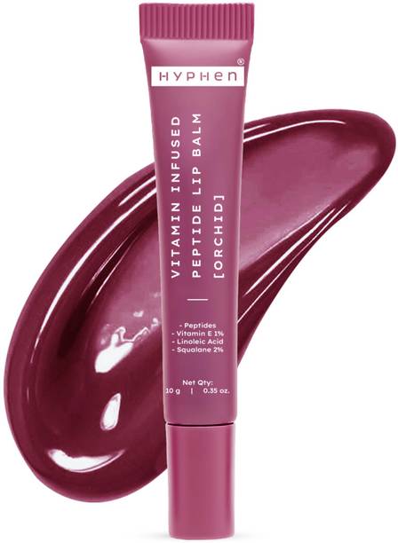 HYPHEN Tinted Lip Balm | Brightens Dark Lips | 1% Vitamin E, Peptide | Orchid, Mauve Orchid