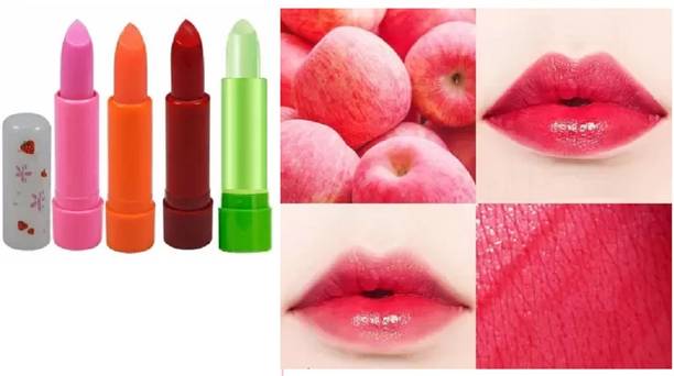 FELICECHIARA Lip Care Baby Color Changing Lip Balms Ultra Hydrating & Moisture MIX FRUITS, CANDY, APPLY, KIWI