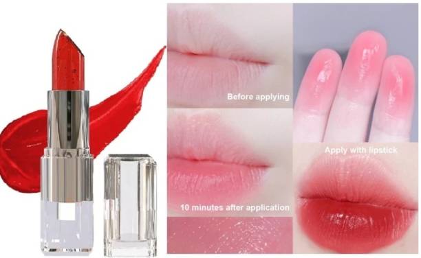 YAWI RED COLOR CHANGE LIPSTICK GEL LIPSTICK TEMPERATURE COLOR CHANGING LIPSTICK