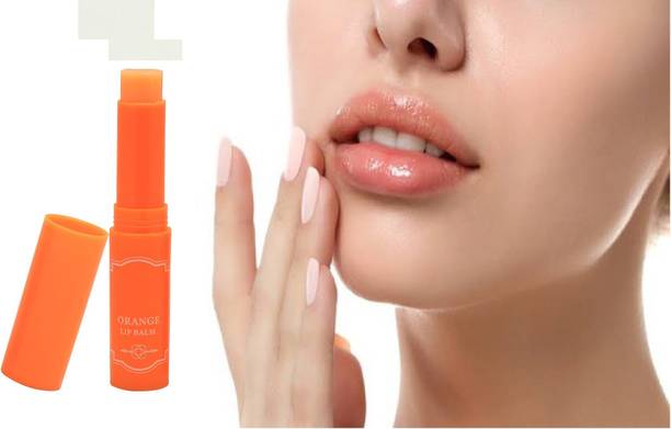 MYEONG Baby Lips Color Changing Lip Balm,Moisturizer for Dry and Chapped Lips ORANGE