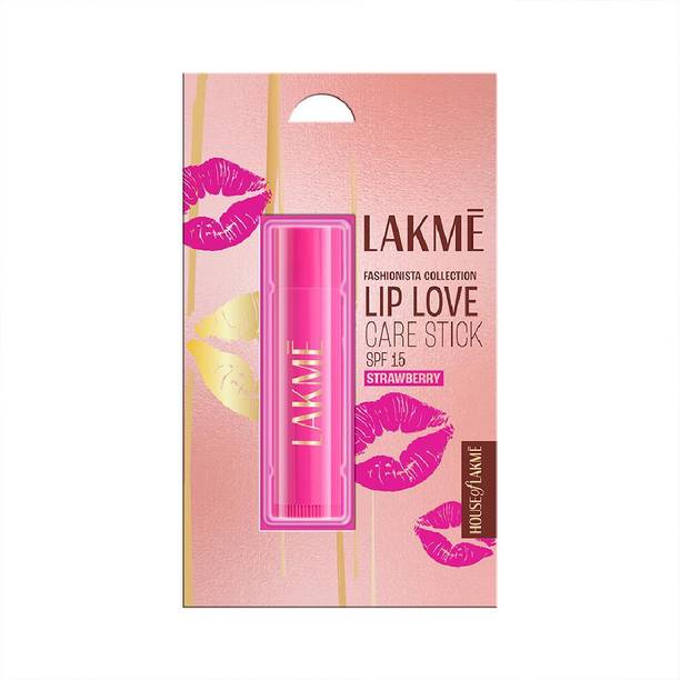 Lakmé Lip Love Chapstick SPF 15 strawberry
