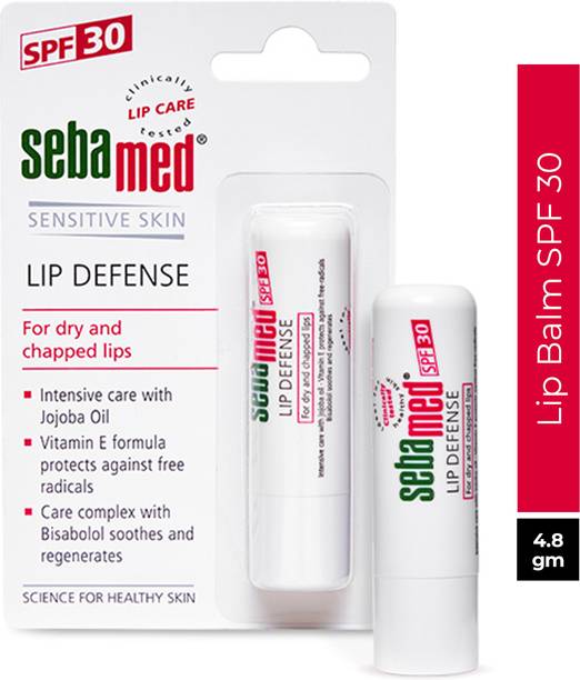 Sebamed Lip Defense | SPF 30 + Vit E, Jojoba Oil, Chamomile |