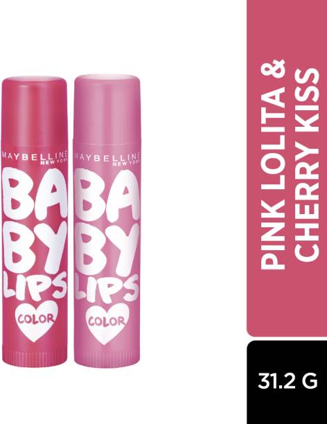 MAYBELLINE NEW YORK Baby Lips Tinted Lip Balm Pink Lolita & Cherry Kiss