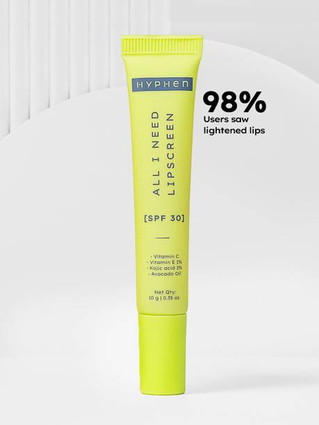 HYPHEN 2% Kojic Acid SPF 30 Lip Balm with Vitamin C, 1% Vit E | For Dry & Dark Lips Fruity