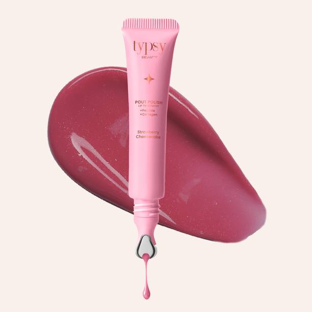 Typsy Beauty Pout Polish Peptide Lip Treatment | Strawberry Chessecake Strawberry Cheesecake 02