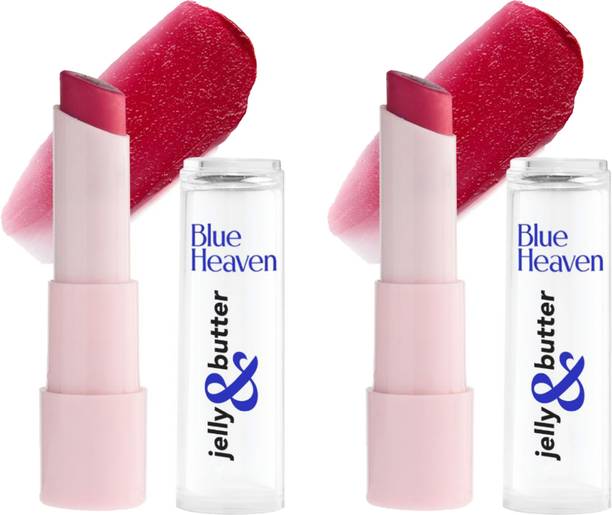 BLUE HEAVEN Jelly&Butter Lipbalm 3G Pinkrose (Pack of 2) Pinkrose