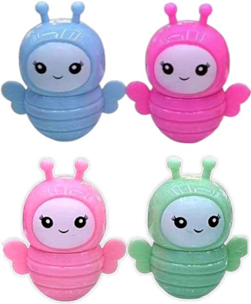 Crazy girl Waterproof Color Changing Lip Balm Combo For Baby Men Women Girls Kids Dark Lips Pigmentation Dry Chapped Cute Mini Tinted Shape Korean Pack With SPF Shea Butter