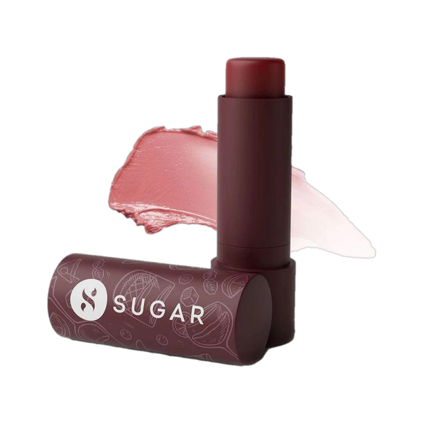 SUGAR Cosmetics Tipsy Lip Balm - Long Lasting Moisturization with Shea Butter and SPF Protection 04 L.I.I.T