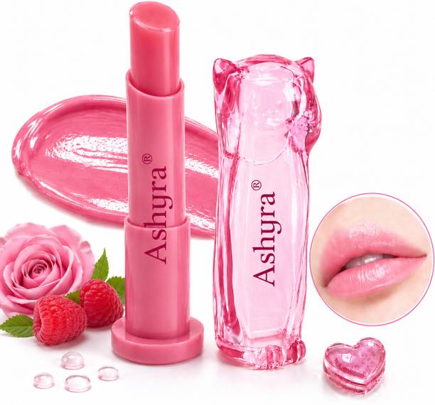 Ashyra rose berry tinted lip balm | hydrating moisturizing lip balm Mixed Fruit
