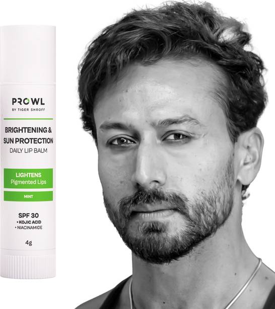 PROWL By Tiger Shroff SPF 30 PA+++ Lip Balm for Dark Lips with Kojic Acid &Niacinamide Mint