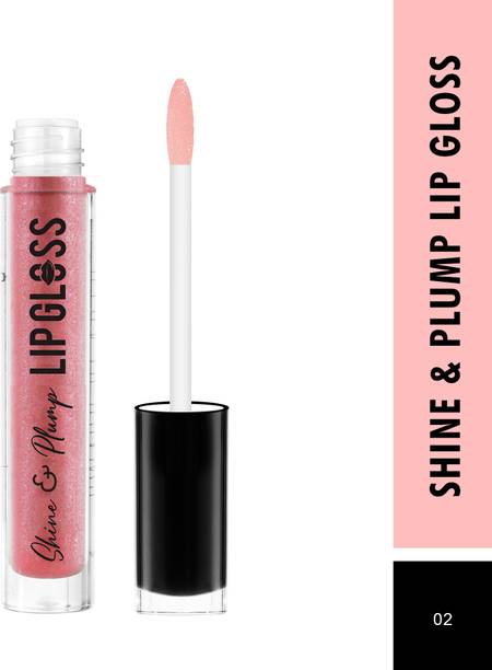 SWISS BEAUTY Shine & Plump Lipgloss - (Shade-02, 4ml)