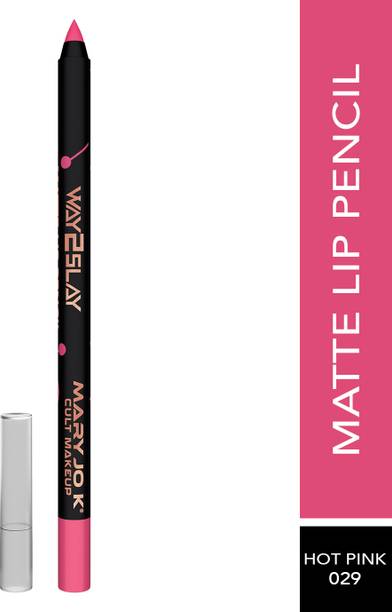 MARY JO K Matte Lip Pencil | Bold Definition | Creamy, Long-Lasting & Intense Color Payoff