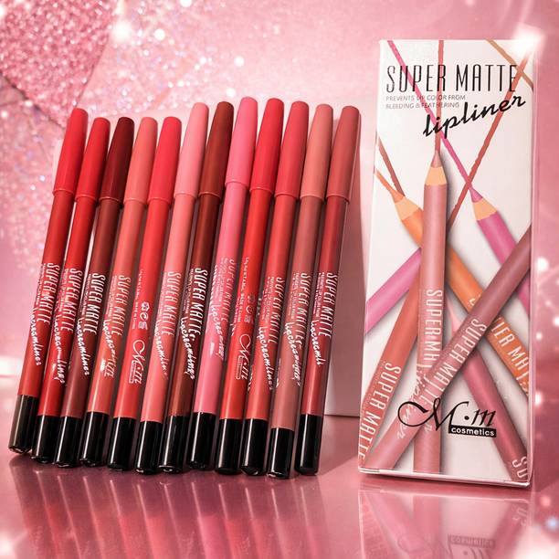 Viva Beauty Stylish Lips Liner (12 pencil)