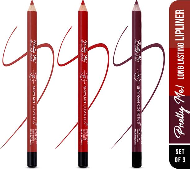 Shryoan The Pretty Me! Bold Lip Liner(Set of 3)