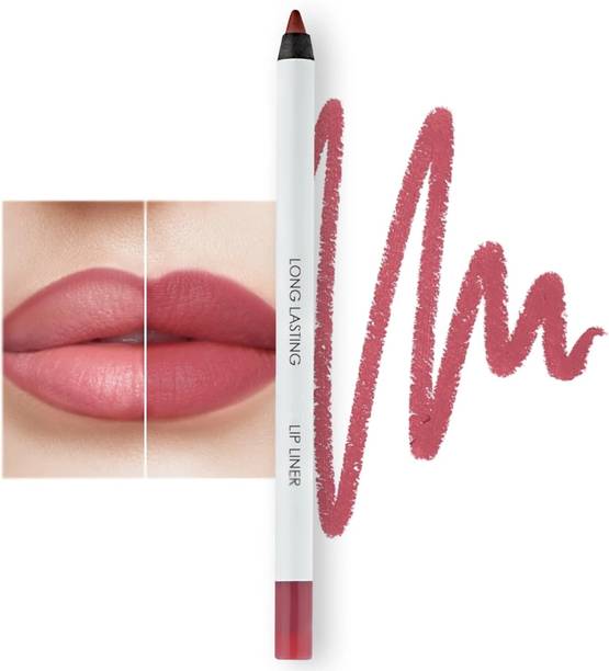 FLORERO Matte Lip Liner Smooth Application Long Lasting & Travel friendly Lip Pencil