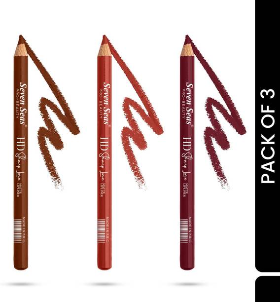 Seven Seas HD Sharp Line Lip Liner Transfer-proof Long Lasting Highly Pigmented Lip Liner