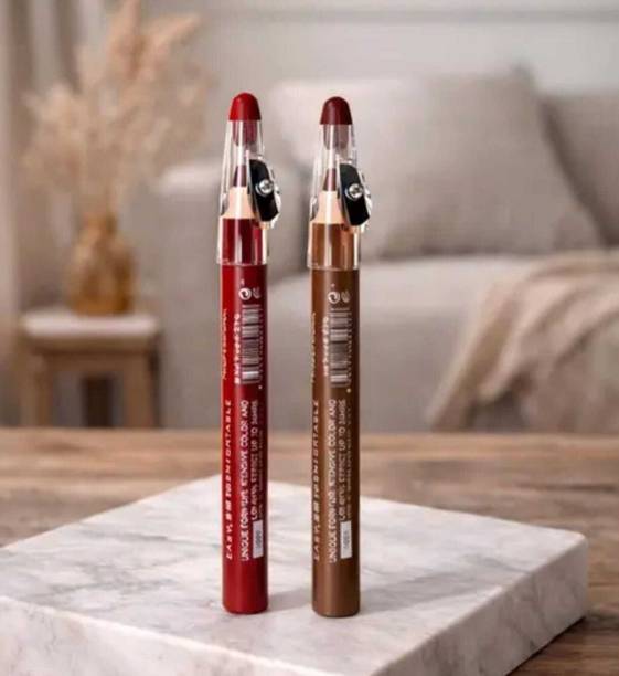 K.Y.L.Plus Lip Liner Duo (2-in-1 sharpener cap) Long-lasting Lip Pencil