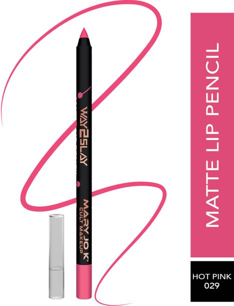 MARY JO K Matte Lip Pencil | Bold Definition | Creamy, Long-Lasting & Intense Color Payoff