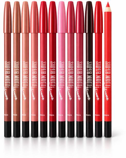 Valhalla Long-Lasting Matte Lip Liner Set – multi shade waterproof lip liner