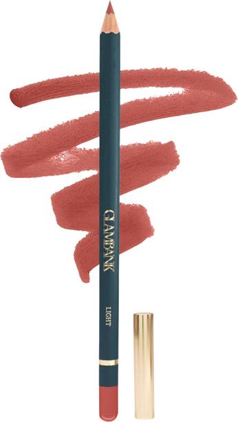 GLAMBANK Precise Contour - Lip Pencil -Light- Matte, Waterproof & Long-Lasting