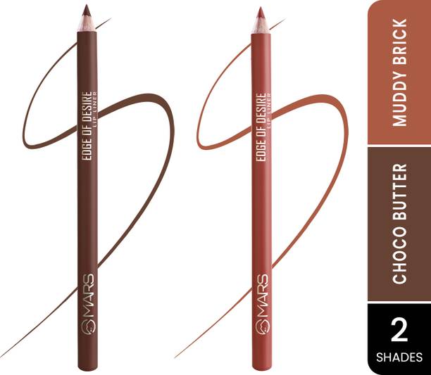 MARS Matte Lip Linera | Smooth Application, Long Lasting & Travel friendly Lip Pencil