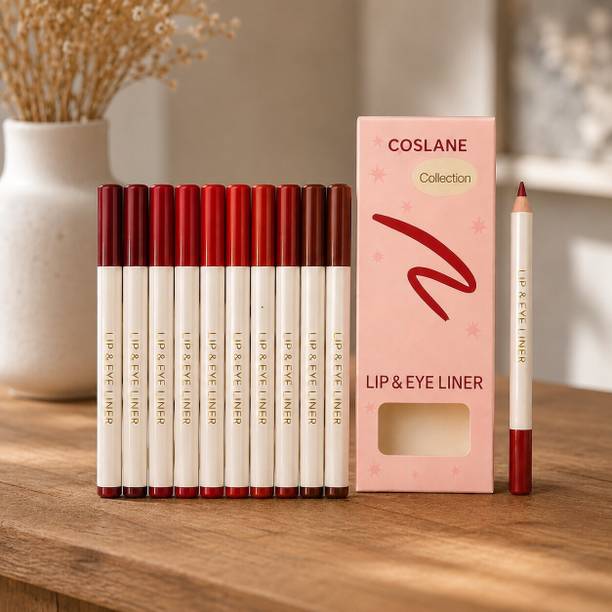 coslane Water Resistant Beauty Liner Pencil Set for Makeup