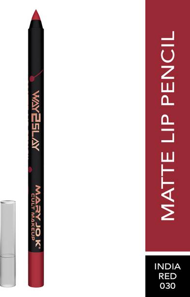 MARY JO K Matte Lip Pencil | Creamy Texture | Bold, Long-Lasting & Defined Matte Finish