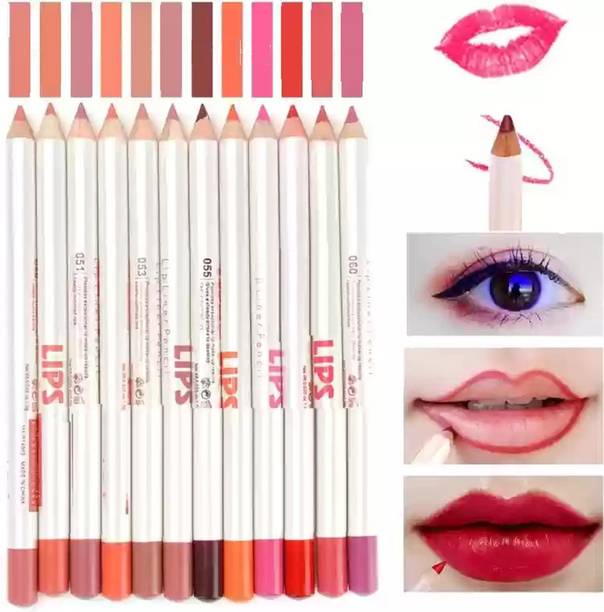 USBK Matte Lips Lip Liner Pencil, Velvet Finish