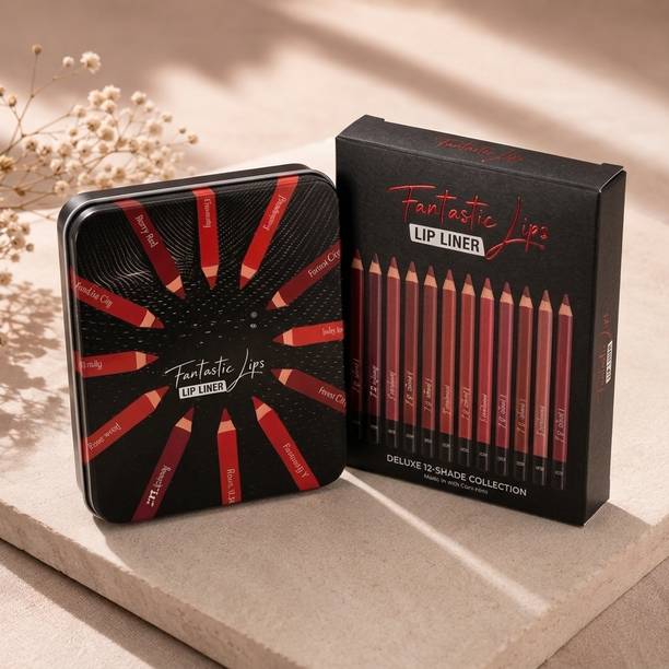 coslane Transfer-Proof Matte Lip Liner Gift Set - 12 Pencils