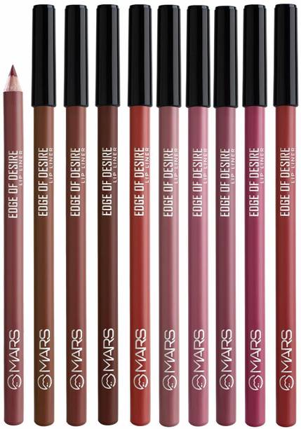 MARS Matte Lip Liner | Smooth Application, Long Lasting & Travel friendly Lip Pencil