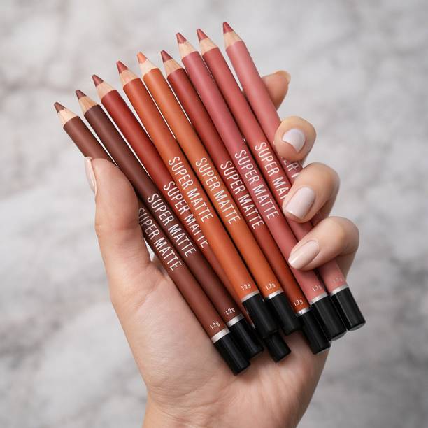 Valhalla Waterproof Lip Liner Pencil Set | Matte Finish | Long-Lasting