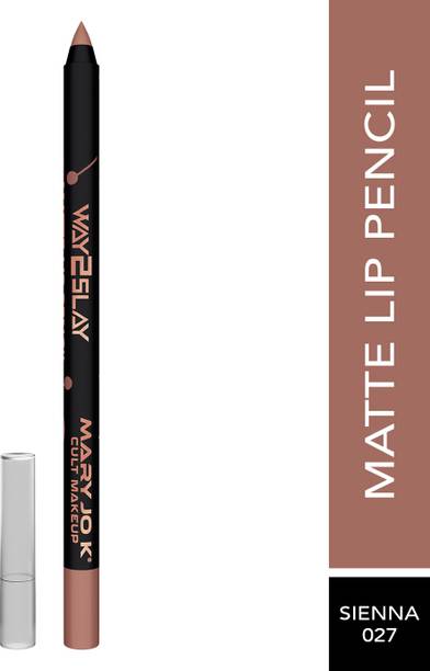 MARY JO K Matte Lip Pencil | Creamy Texture | Bold, Long-Lasting & Defined Matte Finish