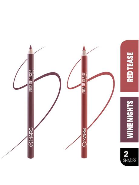MARS Matte Lip Liner | Smooth Application, Long Lasting & Travel friendly Lip Pencil