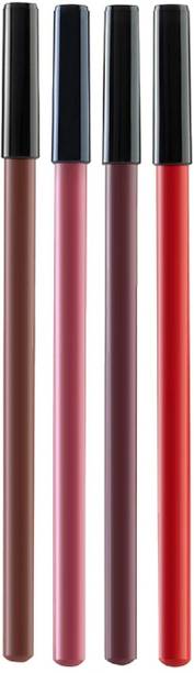 Neycare LIP LINER PENCIL ALL LIPS TYPE EASY TO USE PACK OF 4