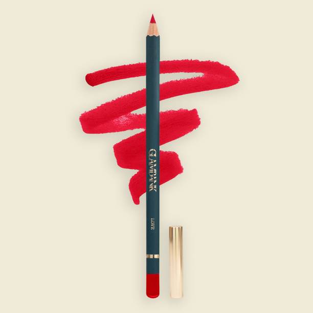 GLAMBANK Precise Contour - Lip Pencil -Love- Matte, Waterproof & Long-Lasting