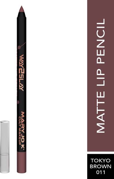 MARY JO K Matte Lip Pencil | Bold Definition | Creamy, Long-Lasting & Intense Color Payoff