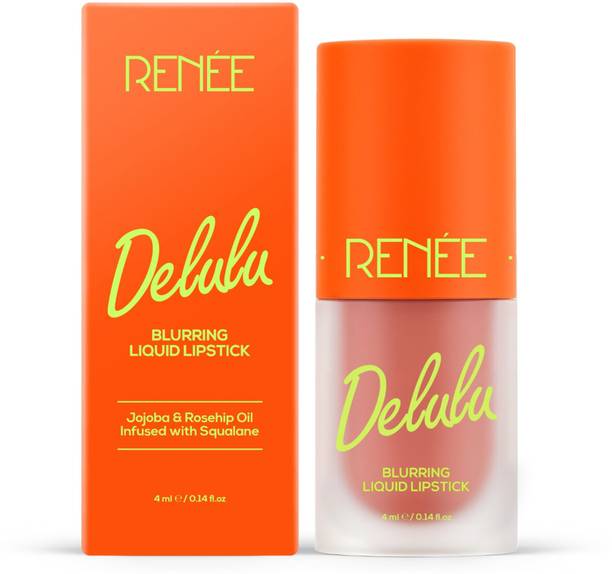 Renee Delulu Blurring Matte Liquid Lipstick | Buildable, Long Lasting, Blurs Lip Lines