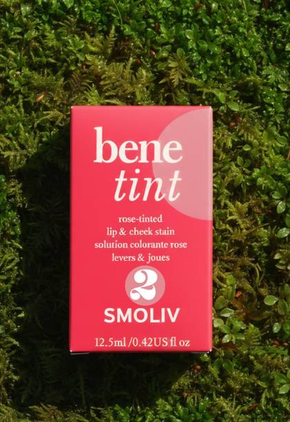 Smoliv Bene Tint Lip & Cheek Stain, Waterproof, longlasting NEW59 Lip Stain