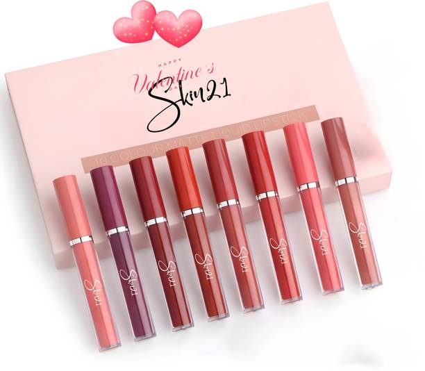 skin21 Non Transfer Waterproof Sensational Liquid Matte Lipsticks