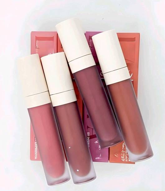 K3NTERPRISES NEW 4Lipstick - Brown Nude, Nude, Nude Pink, Tan Nude, Mauve Nude, 8 g