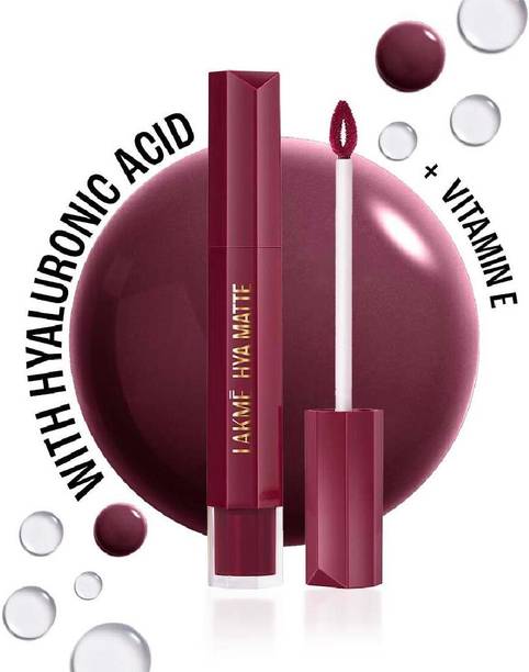 Lakmé 9to5 Hya Matte Lip Liquid + Hyaluronic Acid Meetup Mauve 5.3ml