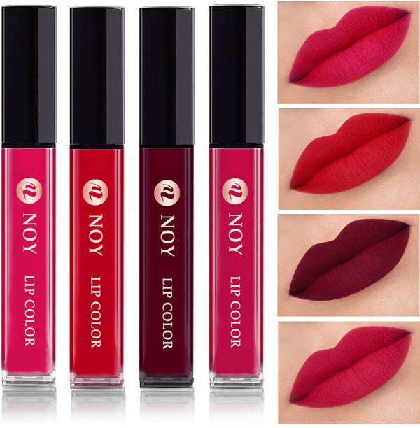 NOY Ultra Matte Liquid Lip Color- Waterproof Long Lasting Lipstick for Indian #NL141