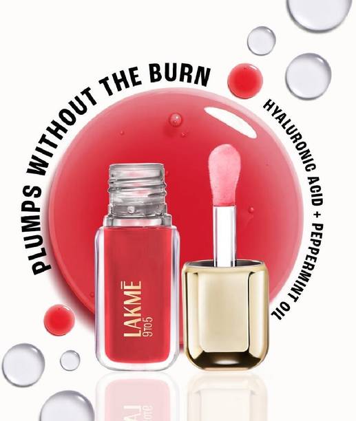 Lakmé 9to5 HyaGloss Powerplump Lip Oil - 101 Bosslady Brick