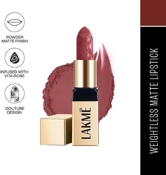 Lakmé Rouge Bloom Powder Matte Bullet Brick Bloom 210