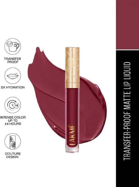 Lakmé Rouge Bloom Matte Lip Liquid Tender Tulip 303
