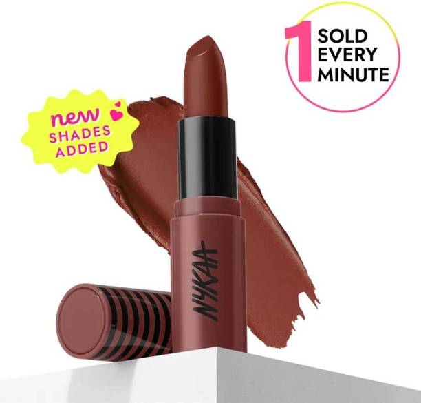 NYKAA Cosmetics So Creme! Creamy Matte Lipstick - Brownie Points