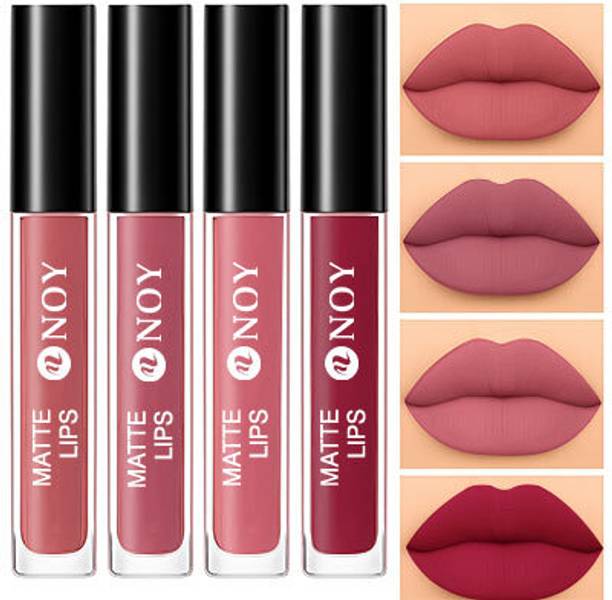NOY Lipstick for Women Waterproof Ultra Matte Pigment Strong Shade Nude Lipstick