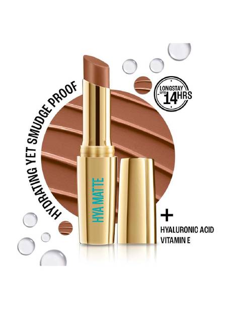 Lakmé 9to5 Hya Matte Lipstick Coffee Break3.6gm